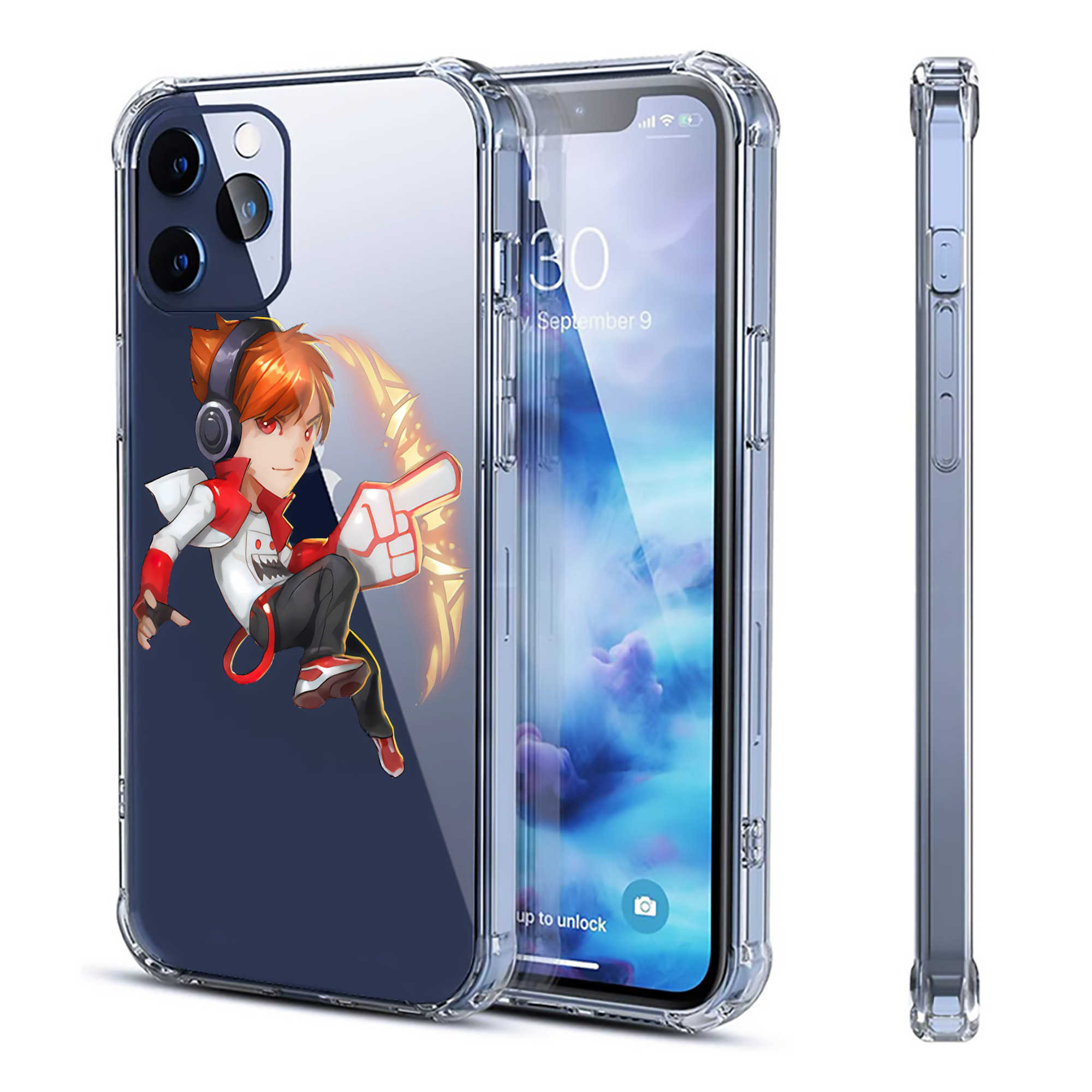 （画像用） リーグ・オブ・レジェンド League of Legends LOL 【iPhone 12シリーズ対応】透明スマホケース（クリアソフトケース）